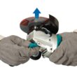 Makita 18V LXT Lithium-Ion Brushless Cordless 4-1/ 2 in. /5 in. X-LOCK Angle Grinder with AFT, Tool Only XAG25Z