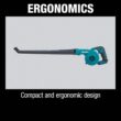Makita 152 MPH 113 CFM LXT 18V Lithium-Ion Cordless Floor Leaf Blower (Tool-only) XBU06Z