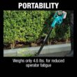 Makita 152 MPH 113 CFM LXT 18V Lithium-Ion Cordless Floor Leaf Blower (Tool-only) XBU06Z