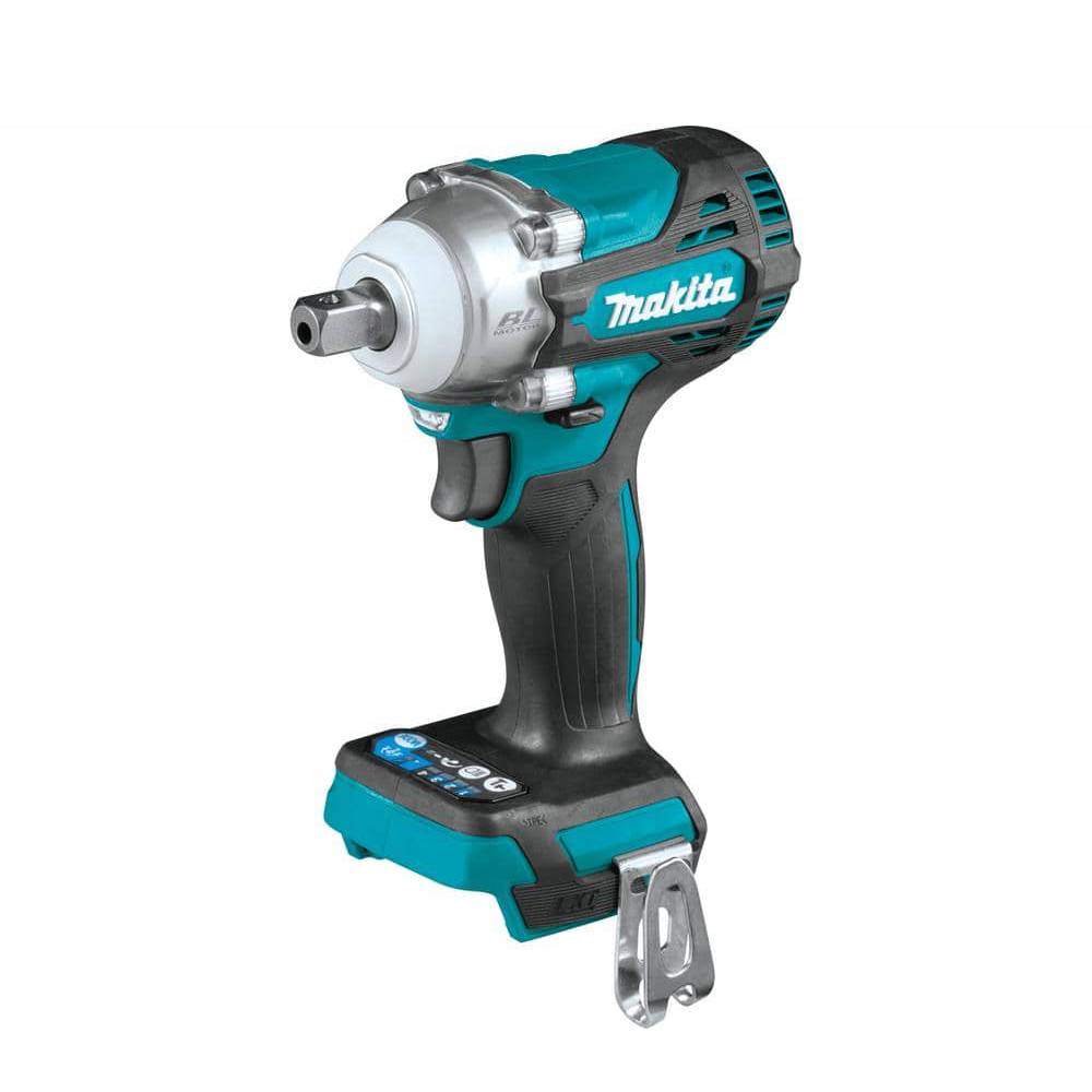 Makita 18V LXT Lithium-Ion Brushless Cordless 4-Speed 1/2 in. Impact Wrench with Detent Anvil (Tool-Only) XWT15Z Makita 18V LXT Lithium-Ion Brushless Cordless 4-Speed 1/2 in. Impact Wrench with Detent Anvil (Tool-Only) XWT15Z