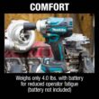 Makita 18V LXT Lithium-Ion Brushless Cordless 4-Speed 1/2 in. Impact Wrench with Detent Anvil (Tool-Only) XWT15Z Makita 18V LXT Lithium-Ion Brushless Cordless 4-Speed 1/2 in. Impact Wrench with Detent Anvil (Tool-Only) XWT15Z