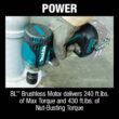 Makita 18V LXT Lithium-Ion Brushless Cordless 4-Speed 1/2 in. Impact Wrench with Detent Anvil (Tool-Only) XWT15Z Makita 18V LXT Lithium-Ion Brushless Cordless 4-Speed 1/2 in. Impact Wrench with Detent Anvil (Tool-Only) XWT15Z