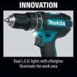 Makita 18V LXT Lithium-Ion 1/2 in. Cordless Hammer Driver Drill (Tool-Only) XPH10Z