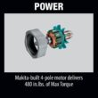 Makita 18V LXT Lithium-Ion 1/2 in. Cordless Hammer Driver Drill (Tool-Only) XPH10Z