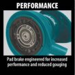 Makita 3 Amp 5 in. Corded Variable Speed Random Orbital Sander with Dust Bag BO5041