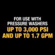 DEWALT 18 ft. 3000 PSI Power Washer Telescoping Extension Wand DWZPWTW18