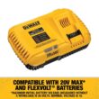 DEWALT 20V and FLEXVOLT 12 Amp Fan Cooled Fast Charger DCB1112