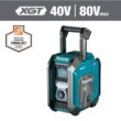 Makita 40V Max XGT Cordless Bluetooth Job Site Radio, Tool Only GRM03