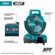 Makita 40V Max XGT Cordless 9-1/4 in. Fan, Tool Only CF001GZ