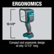 Makita 18V LXT Lithium-Ion Cordless L.E.D. Flashlight / Spotlight (Light Only) DML812