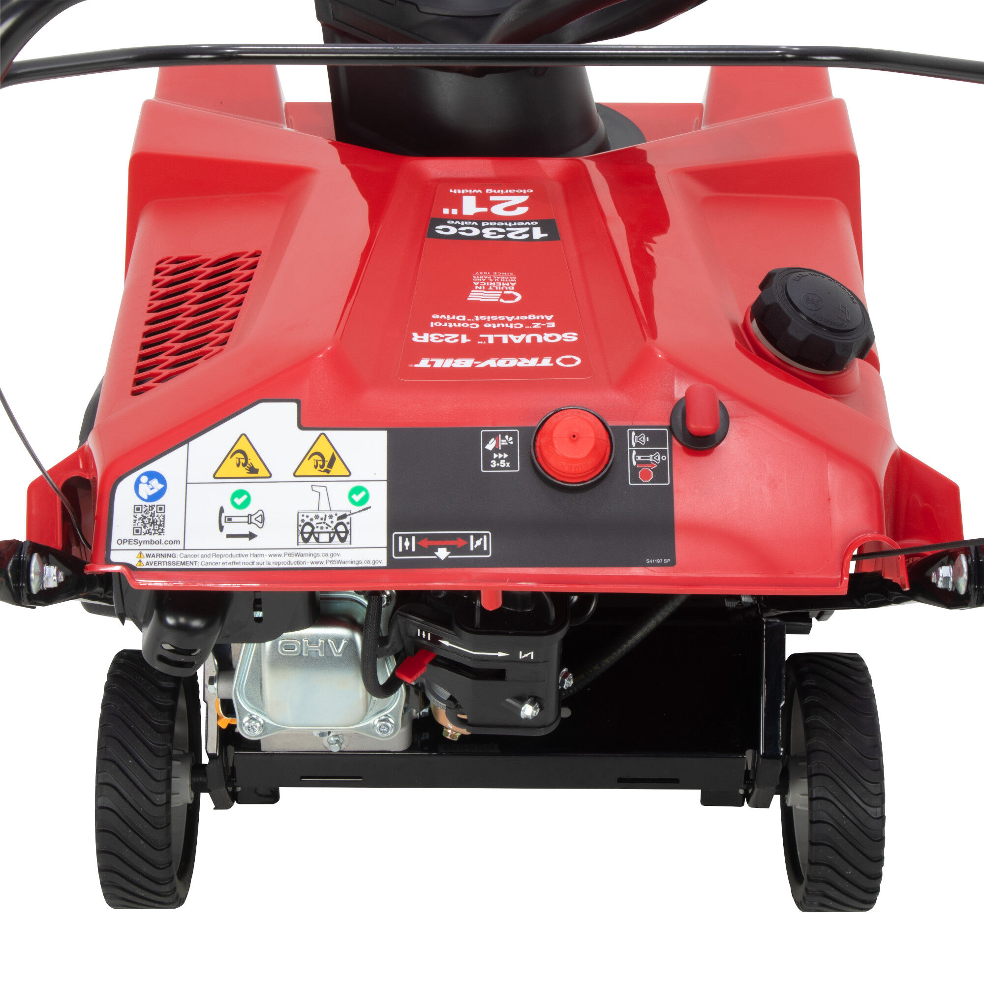 Troy-bilt Squall 123R Snow Blower - Single-Stage Squall™ 123R Snow Blower - Single-Stage