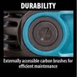 Makita 7.9 Amp 7 in. Corded Variable Speed Disc Sander with Backing Pad GV7000C
