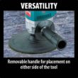 Makita 7.9 Amp 7 in. Corded Variable Speed Disc Sander with Backing Pad GV7000C