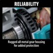 Makita 15 Amp 7 in. Corded Angle Grinder with Grinding wheel, Side handle and Wheel Guard GA7021