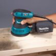 Makita 3 Amp 5 in. Corded Random Orbital Sander with Variable Speed Tool Case BO5031K