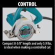 Makita 12 Amp 4-3/8 in. Masonry Saw with 4 in. Diamond Blade 4100NHX1