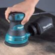 Makita 3 Amp 5 in. Corded Palm Grip Random Orbital Sander with Dust Bag, Hard Case BO5030K