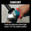 Makita 6 Amp Corded 4 in. Lightweight Angle Grinder with Grinding Wheel, Wheel Guard Side Handle Hard Case GA4030K