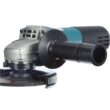Makita 7.5 Amp Corded 4-1/2 in. Easy Wheel Change Compact Angle Grinder with Grinding Wheel, Wheel Guard and Side Handle 9557NB