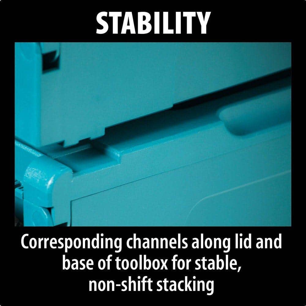 Makita 15.5 in. X-Large Interlocking Tool Box 197213-3