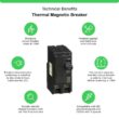 Square D 100 Amp 2-Pole Circuit Breaker QO2100C