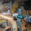 Makita 18V LXT Lithium-Ion Brushless Cordless 4-1/2 in./5 in. Paddle Switch Cut-Off/Angle Grinder (Tool-Only) XAG11Z