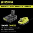 RYOBI ONE+ 18V Cordless Dual Function Inflator/Deflator(Tool Only) PCL031B