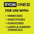 RYOBI ONE+ 18V Cordless Battery 1 Gal. Chemical Sprayer with 2.0 Ah Battery and Charger P2810