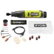 RYOBI USB Lithium Rotary Tool Kit with 2.0 Ah USB Lithium Battery and Charging Cable FVM51K
