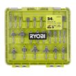 RYOBI 24-Piece Router Bit Set A252401
