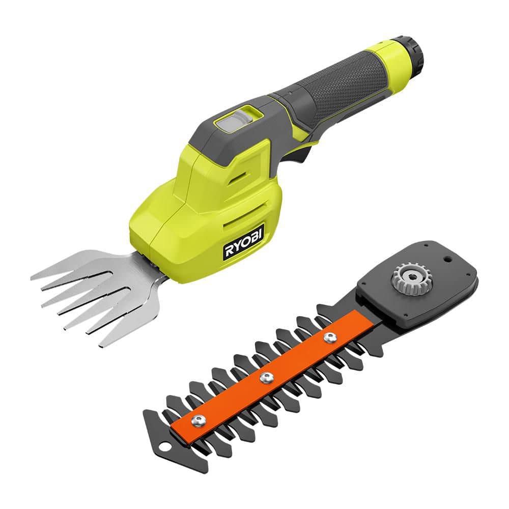 RYOBI USB Lithium Shear Shrubber Kit with 2.0 Ah USB Lithium Battery and Charging Cable FVHT51K