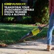 RYOBI Expand-It 140 MPH 475 CFM Universal Axial Blower Attachment RYAXA22