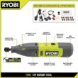 RYOBI 12V Cordless Rotary Tool Kit TVM01