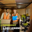 RYOBI ONE+ 18V Hybrid LED Work Light (Tool Only) PCL633B