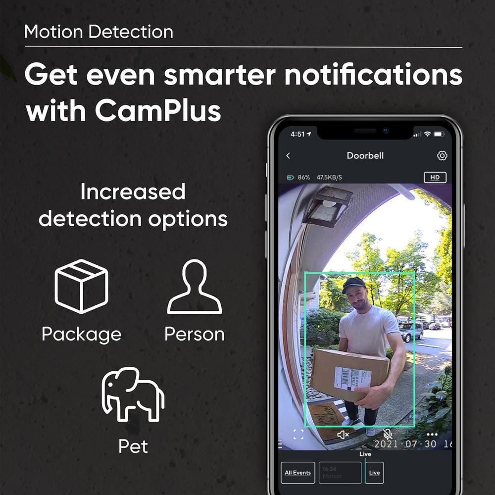 Wyze Wireless Video Doorbell Camera Pro WWVDP-RB