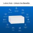 Lutron Caseta Smart Dimmer Switch and Remote Kit for Wall and Ceiling Lights, 150-Watt LED Bulbs (P-PKG1W-WH-R) P-PKG1W-WH-R