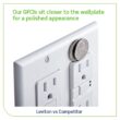 Leviton 15 Amp 125-Volt Duplex SmarTest Self-Test SmartlockPro Tamper Resistant GFCI Outlet, White (4-Pack) GFTR1-4W M42-GFTR1-04W