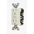 Leviton 15 Amp 125-Volt Duplex SmarTest Self-Test SmartlockPro Tamper Resistant GFCI Outlet, White (4-Pack) GFTR1-4W M42-GFTR1-04W