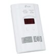 Kidde Firex Plug-In Explosive Gas and Carbon Monoxide Detector, 9V Battery Backup 21029623 21029623