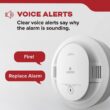 Kidde 10-Year Battery Powered Smoke Detector with Photoelectric Sensor and Voice Alerts 21033065 Kidde 10-Year Battery Powered Smoke Detector with Photoelectric Sensor and Voice Alerts 21033065 21033065