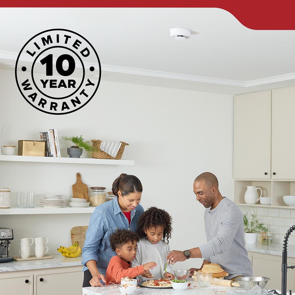 Kidde 10-Year Battery Powered Smoke Detector with Photoelectric Sensor and Voice Alerts 21033065 Kidde 10-Year Battery Powered Smoke Detector with Photoelectric Sensor and Voice Alerts 21033065 21033065