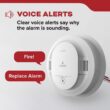 Kidde Hardwired Smoke Detector with 10-Year Battery Backup, Voice Alerts, Interconnectable and LED Warning Lights 21033154 Kidde Hardwired Smoke Detector with 10-Year Battery Backup, Voice Alerts, Interconnectable and LED Warning Lights 21033154 21033154
