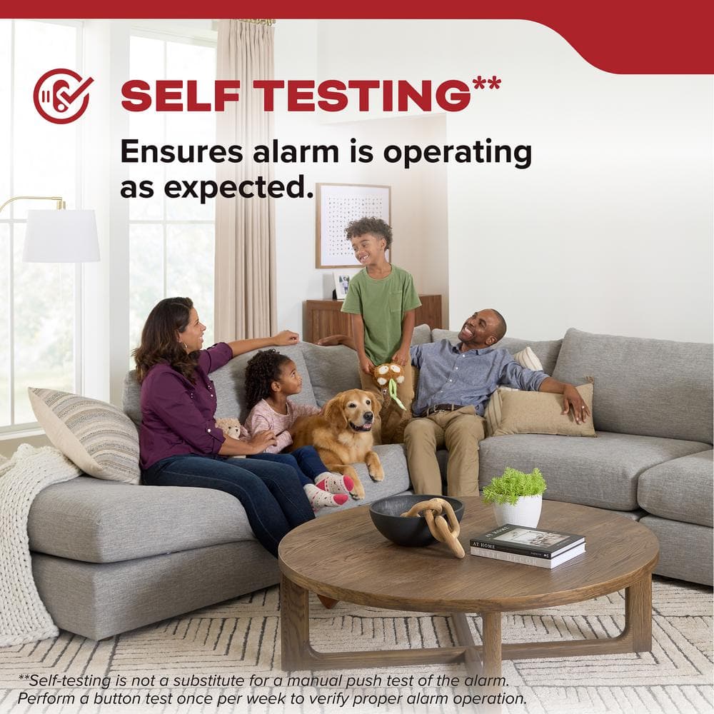 Kidde Hardwired Smoke Detector with 10-Year Battery Backup, Voice Alerts, Interconnectable and LED Warning Lights 21033154 Kidde Hardwired Smoke Detector with 10-Year Battery Backup, Voice Alerts, Interconnectable and LED Warning Lights 21033154 21033154