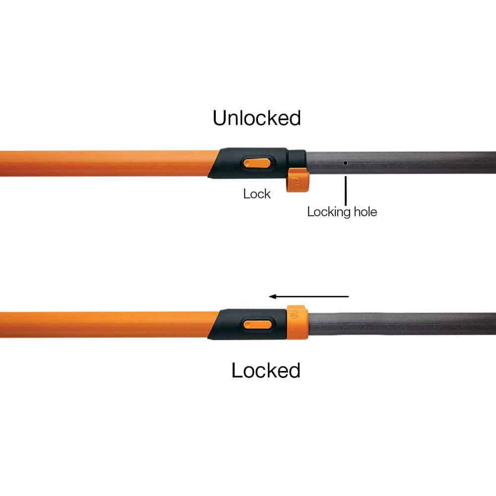Fiskars 15 in. Steel Blade Tree Pruner and 8.5 in. Pruning Shears (2-Piece) 1076079 Fiskars 15 in. Steel Blade Tree Pruner and 8.5 in. Pruning Shears (2-Piece) 1076079