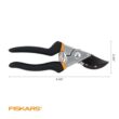 Fiskars 15 in. Steel Blade Tree Pruner and 8.5 in. Pruning Shears (2-Piece) 1076079 Fiskars 15 in. Steel Blade Tree Pruner and 8.5 in. Pruning Shears (2-Piece) 1076079