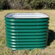 Vego Garden 33-cu ft 42-in W x 42-in L x 32-in H British Green Galvanized Metal Raised Garden Bed Vego Garden 33-cu ft 42-in W x 42-in L x 32-in H British Green Galvanized Metal Raised Garden Bed