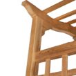 Vita Mezza 4.92-ft W x 7.13-ft H Flat Golden Brown Cedar Garden Arbor