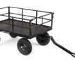 Gorilla Carts 9-cu ft Steel Yard Cart