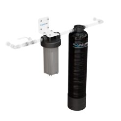 AQUASURE Serene Series Dual-stage 10-GPM Scale control media Hard water Whole House Water Filtration System