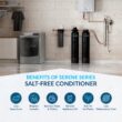 AQUASURE Serene Series Dual-stage 10-GPM Scale control media Hard water Whole House Water Filtration System AQUASURE Serene Series Dual-stage 10-GPM Scale control media Hard water Whole House Water Filtration System